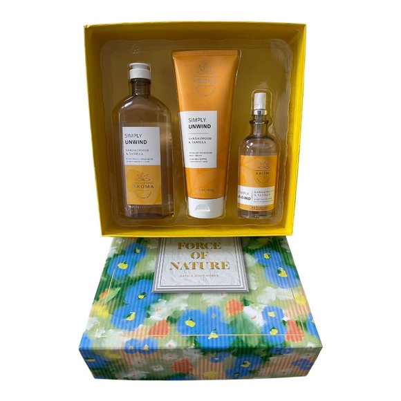 Bath & Body Works Other - Bath and Body Works Vanilla Gift Box Set Aromatherapy